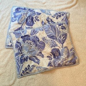 Opalhouse floral shams (2)